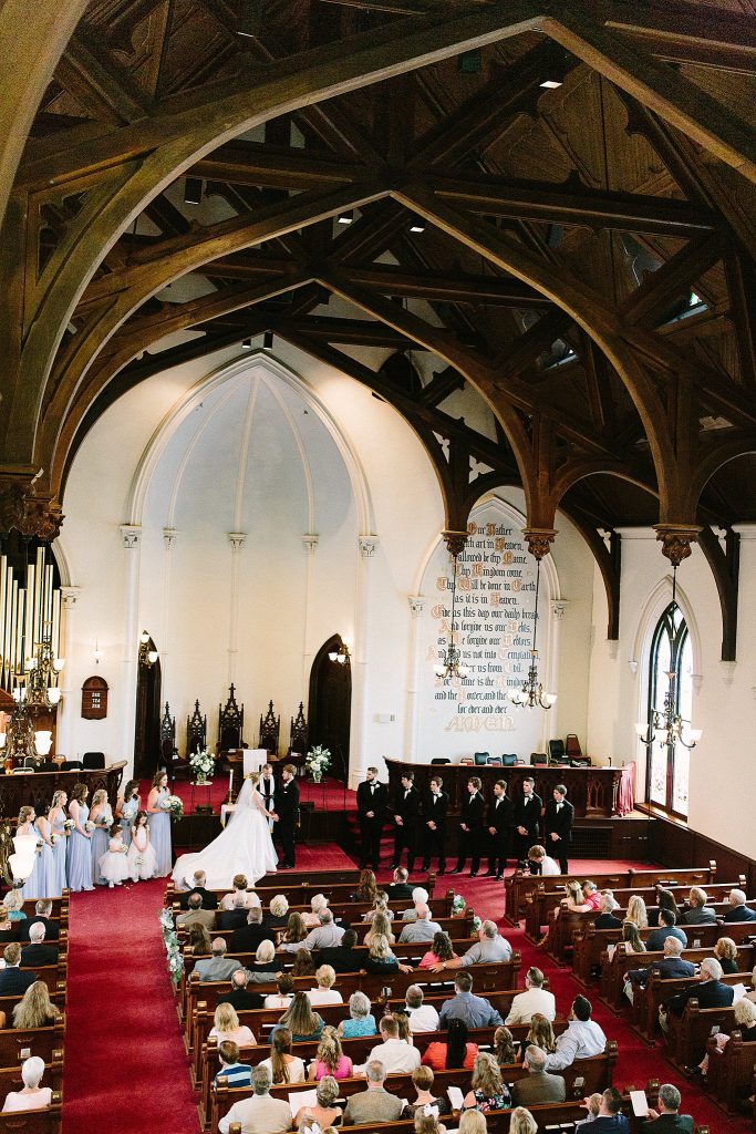 First Presbyterian Church of Clarksville Wedding Ceremony